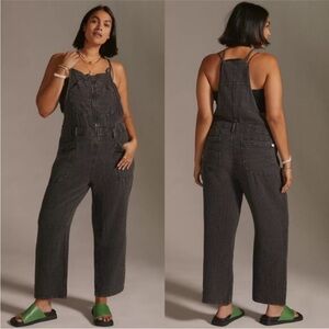Anthropologie Pilcro Gauze Painters Overalls- Plus Size